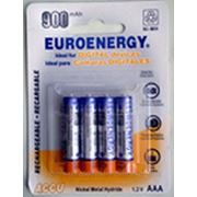 Euroenergy Аккумулятор Euroenergy Ni-Mh 900 mAh (NH-AAA900BP4)