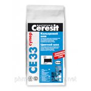 Затирка “Ceresit“ СЕ 33 для швов графитовый 2кг 947433 фото
