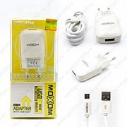 Сетевое Зарядное Устройство Moxom KH-06 Micro USB White (Белый) фотография