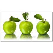 Фотообои Три зеленых яблока фотография