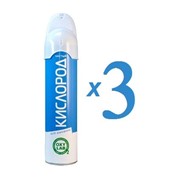 Кислород для дыхания в баллончике 0,8 л OxyLab х 3шт фото