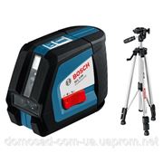 Построитель плоскостей BOSCH GLL 2-50 + штатив BS 150