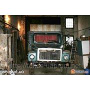 Продам в рабочем состоянии грузовой автомобиль ГАЗ-3307Газ-метан 7 баллонов.Борт с металлической будкой. фото