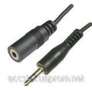 Кабель Аудио Easy Link 3.5 mm stereo plug-3.5 mm stereo socket, 1.5м