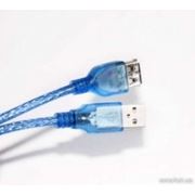 Кабель USB 2.0 AF-AM удлинитель 0.6 м 2-006