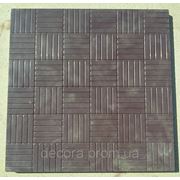Формы для тротуарной плитки «Шоколадка большая» глянцевые пластиковые АБС ABS фото