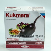 Сковорода литая толстостенная Kukmara, 220 мм, с антипригарным покрытием, со съемной ручкой артикул ...