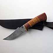 Нож из дамасской стали “Рыбак“ фото