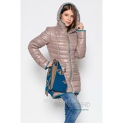 Куртка женская зимняя с шарфом X-Woyz! LS-8505 фотография