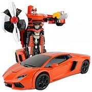 Радиоуправляемый трансформер MZ Lamborghini Aventodor Orange 1:14 - 2321P