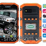 Hummer H6 MTK6582 1GB+8GB 13MP. Защищенный телефон. Оранжевый фото