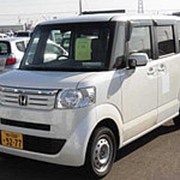 Микровэн HONDA N BOX кузов JF2 класса минивэн модификация G гв 2015 4WD пробег 74 т.км белый фото