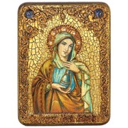 Подарочная икона Святая Равноапостольная Мария Магдалина на мореном дубе фото