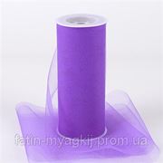 Фатин мягкий фиолетовый шпулька 100 ярдов фотография