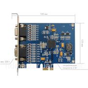 Компьютерная система видеонаблюдения Линия PCI-E 8x25 Hybrid IP фотография