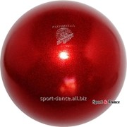 Мяч HIGH VISION красный,18см, вес 400 гр. фотография