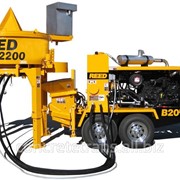 REED M2200 Pan Mixer с бетононасосом REED B20HP Power Pack фото