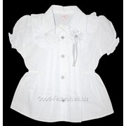 Блуза детская школьная, р 6-8лет, Турция 02314
