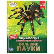 Энциклопедия “Умка“ Большие пауки, с развивающими заданиями фото