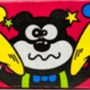 Жевательная резинка Marukawa Медвежонок, со вкусом клубники с тату, 4,15 г. фото