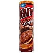 Hit Caramel Brownie Печенье 220 гр фотография