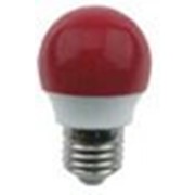 Ecola globe LED color 2,6W G45 220V E27 Red шар красный/желт/зелен/синий матовая колба 75x45мм