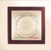 Электронный термостат серии Unica, декоративный элемент Терракота, Термостаты фото