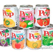 Напиток Pop (Поп) с кусочками/мякотью натуральных фруктов в ассортименте