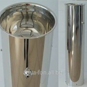Фонтанчик питьевой цилиндрический нажимной антивандальный с угольной фильтрацией ФПН-2 фото