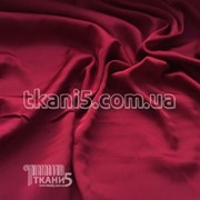 Ткань Шифон шелк ( бордовый ) 5205