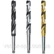 Сверло с коническим хвостовиком длинное черное (Р6М5) 6 мм фото