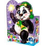 Новогодняя упаковка "Панда" 1,8-2,0кг