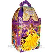 Новогодняя коробка под подарок Замок - “Принцессы“ 1кг фото