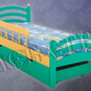 Кровать Сказка (детс.). Зелёный фото