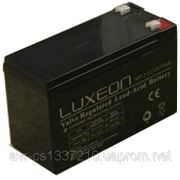 Аккумуляторная батарея 12в 7 а/ч Luxeon LX 1270E для UPS фото