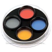 Набор светофильтров Celestron, 1.25““ (№21 оранжевый, №80А голубой, №15 жёлтый) (94119-10) (94119-10) фото