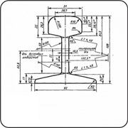 Рельсы Р-24 L=8м.