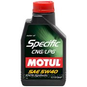 Моторное масло MOTUL SPECIFIC CNG/LPG 5W40 5л. фото