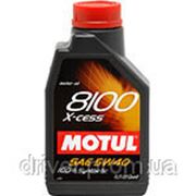 Моторное масло MOTUL 8100 X-Cess SAE 5W-40 1л фотография