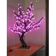 Светодиодное дерево “Сакура“ розовая, 80 см фото