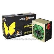 Блок питания Logicpower ATX-950W, Retail, 1*24PIN, 5*4big Pin,1*4-Pin 12V,1*FDD,6*SATA,1*8Pin 12V,CE/PFC,14cm green fan,2*PCI-E(6+2) and Golden metal фотография