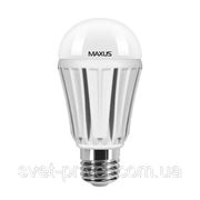 Светодиодная лампа Maxus LED-336 A60 12W 4100K 220V E27 AL фото