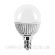 Светодиодная лампа Maxus LED-311 LED G45 SMD 3,6W 3000K 220V E14 фото