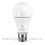 Светодиодная лампа LED под диммер светорегулятор Maxus SAKURA LED-465-D A60 10W 3000K 220V E27 AP