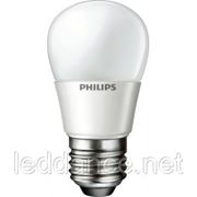 Светодиодная лампа “Philips LED“ 4 Вт E27 P45 фотография