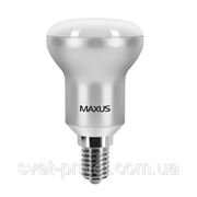 Светодиодная лампа Maxus LED-246 R50 5W 4100K 220V E14 AL фото