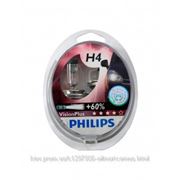 Галогеновая лампа Philips H4 VisionPlus 12V 60/55W (12342VPS2) 1к-т