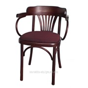 Венский деревянный стул-кресло Классик с мягким сидением