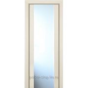 Межкомнатная дверь ProfilDoors (ПрофильДорс) Экошпон 8X Мелинга Ясень Белый стекло (комплект) фото