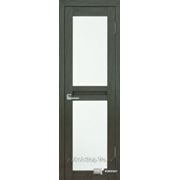 Межкомнатная дверь Топ-Комплект Экошпон Муза Мелинга Венге стекло (комплект) фото